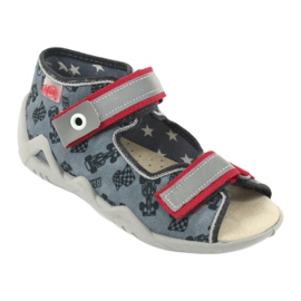 Befado sárga gyermekcipő 350P009 piros szürke 1