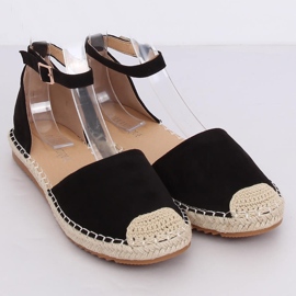 Fekete női espadrilles YSD810 Black 1