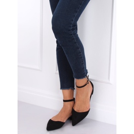 Fekete MM-795 Fekete színű balerinák 1