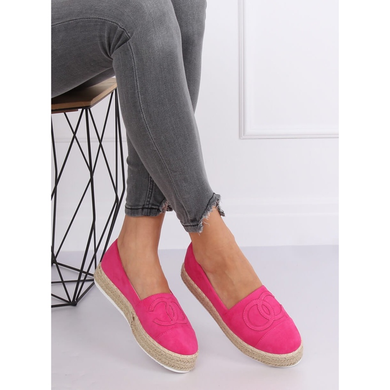 Fukszia espadrilles T341P Fushia rózsaszín 2 Fukszia espadrilles T341P Fushia rózsaszín 2