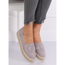 Szürke espadrillák nőknek T341P Szürke 2