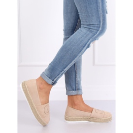 Bézs espadrilles nőknek T341P Bézs 2