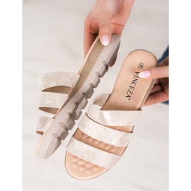 Arany VINCEZA papucs aranysárga 1