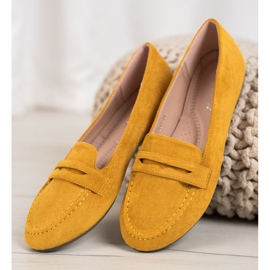 Anesia Paris Stílusos balerinák sárga 2 Anesia Paris Stílusos balerinák sárga 2