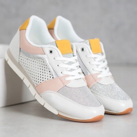 Kylie Áttört sportcipő fehér 1