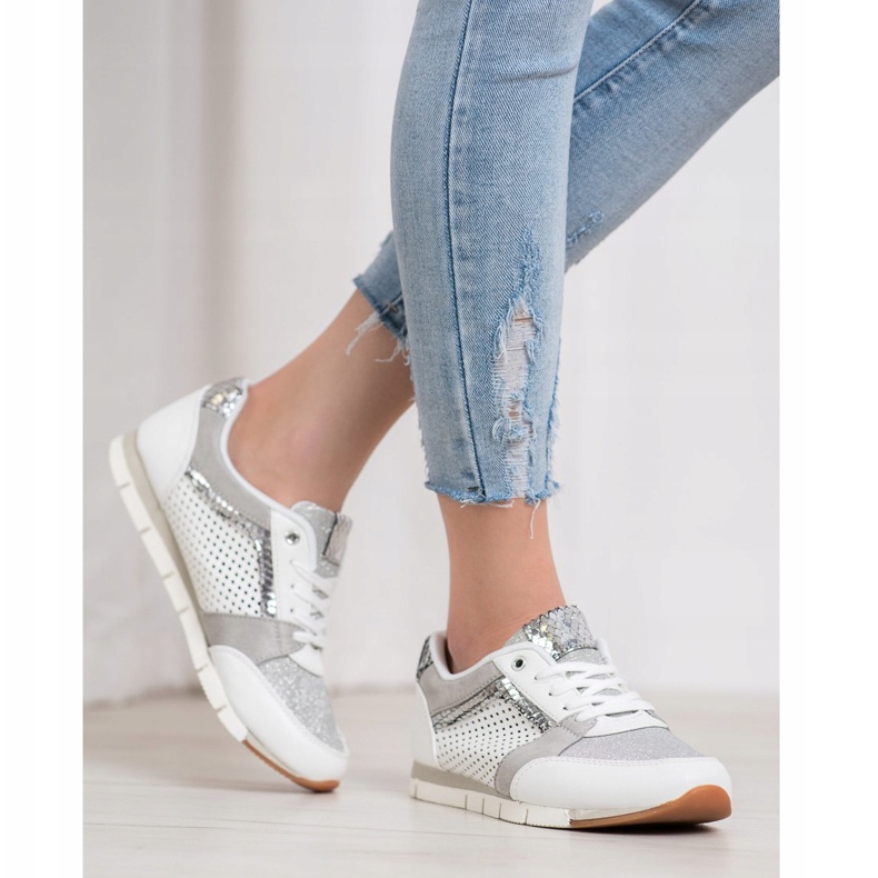Kylie Áttört sportcipő fehér 2