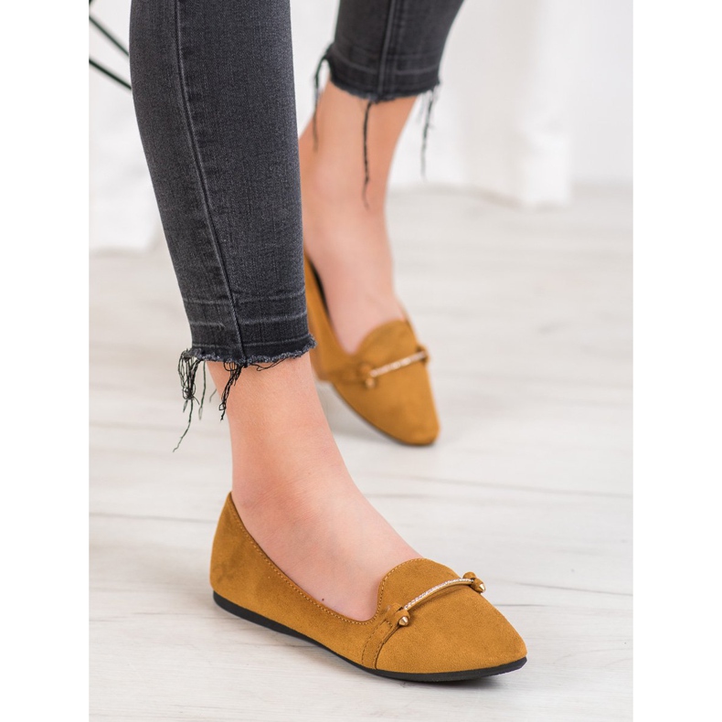 SHELOVET Balerina Spitzben barna 1