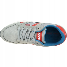 Levi's Sutter M 229803-958-54 cipő piros sokszínű szürke 2