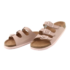 Profilozott papucs Big Star 274627 sokszínű rózsaszín 3