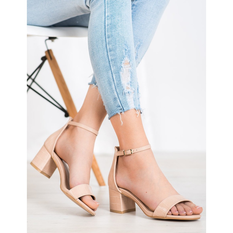 Seastar Szandál Eco Bőrrel barna 1