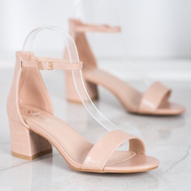 Seastar Szandál Eco Bőrrel barna 2