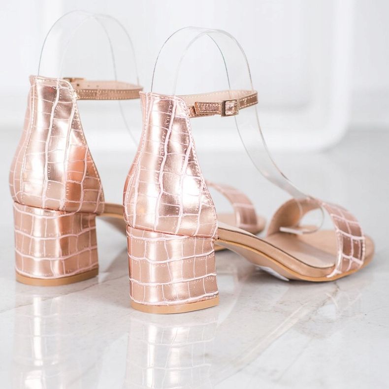 Seastar Szandál Eco Bőrrel rózsaszín 1