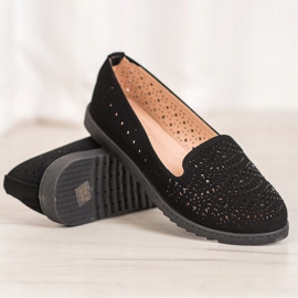 Seastar Áttört urak kristályokkal fekete 1 Seastar Áttört urak kristályokkal fekete 1