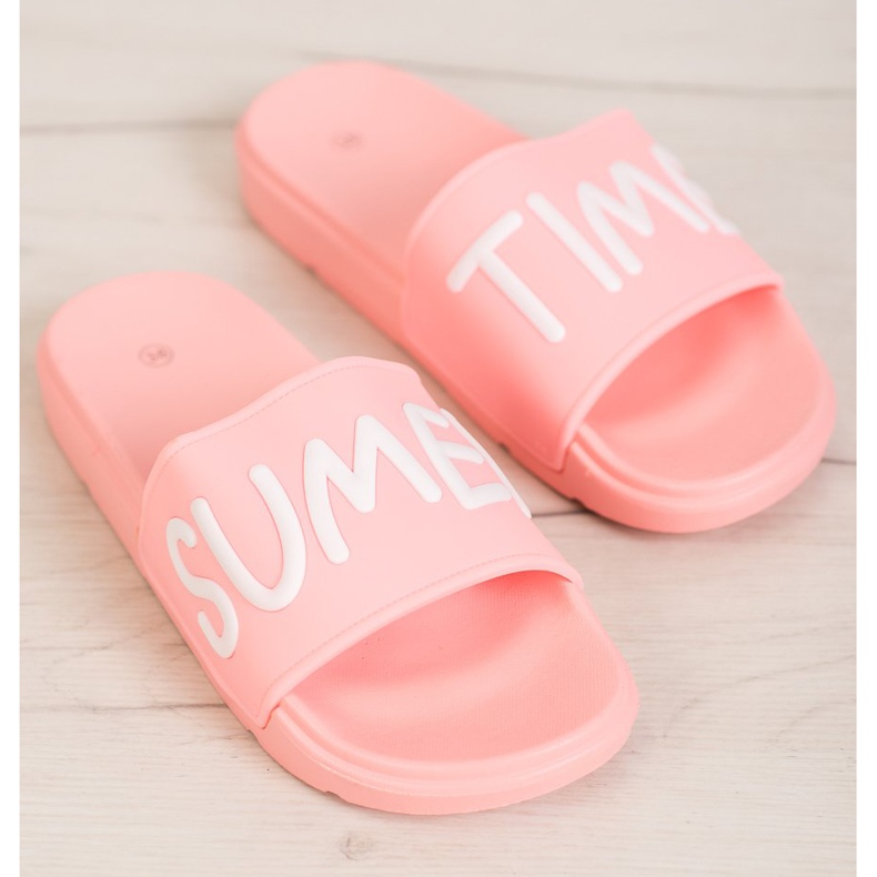 SHELOVET Gumi papucs rózsaszín 2