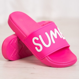 SHELOVET Gumi papucs rózsaszín 1