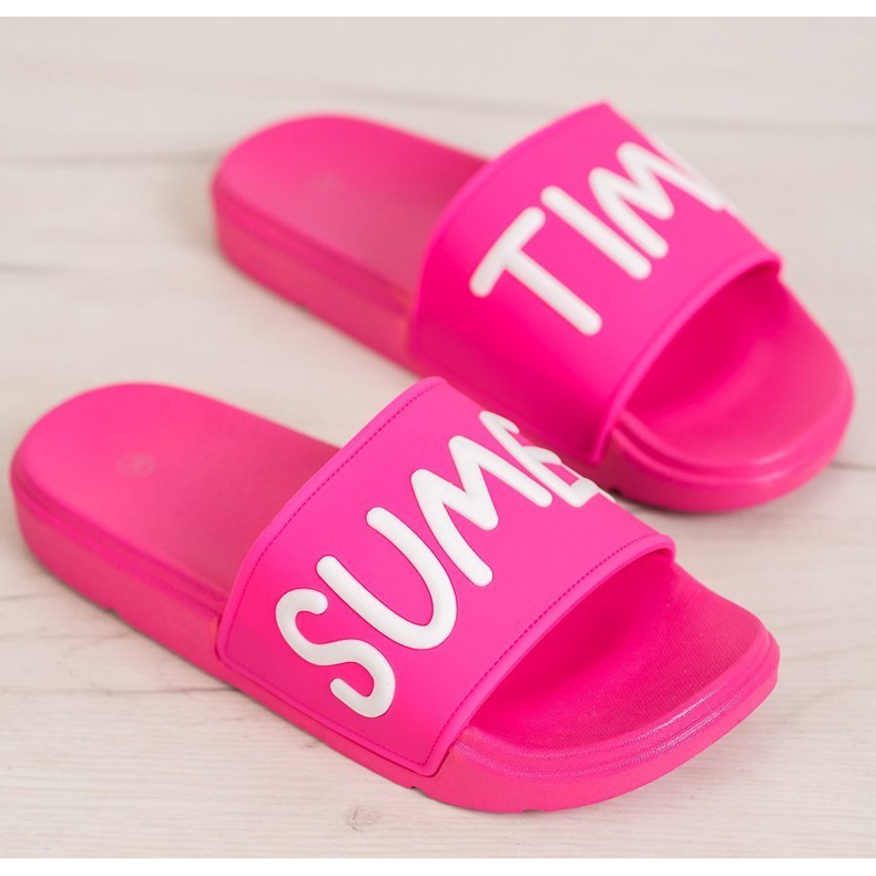 SHELOVET Gumi papucs rózsaszín 2