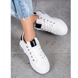 SHELOVET Divatos sportcipő fehér 2