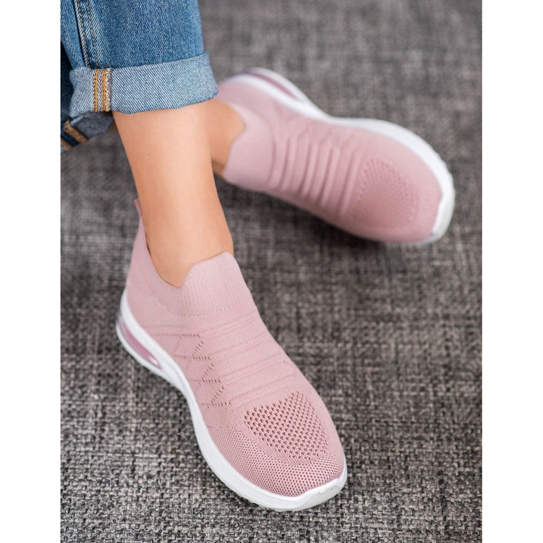 Diamantique Pink Slip On Cipő rózsaszín 1