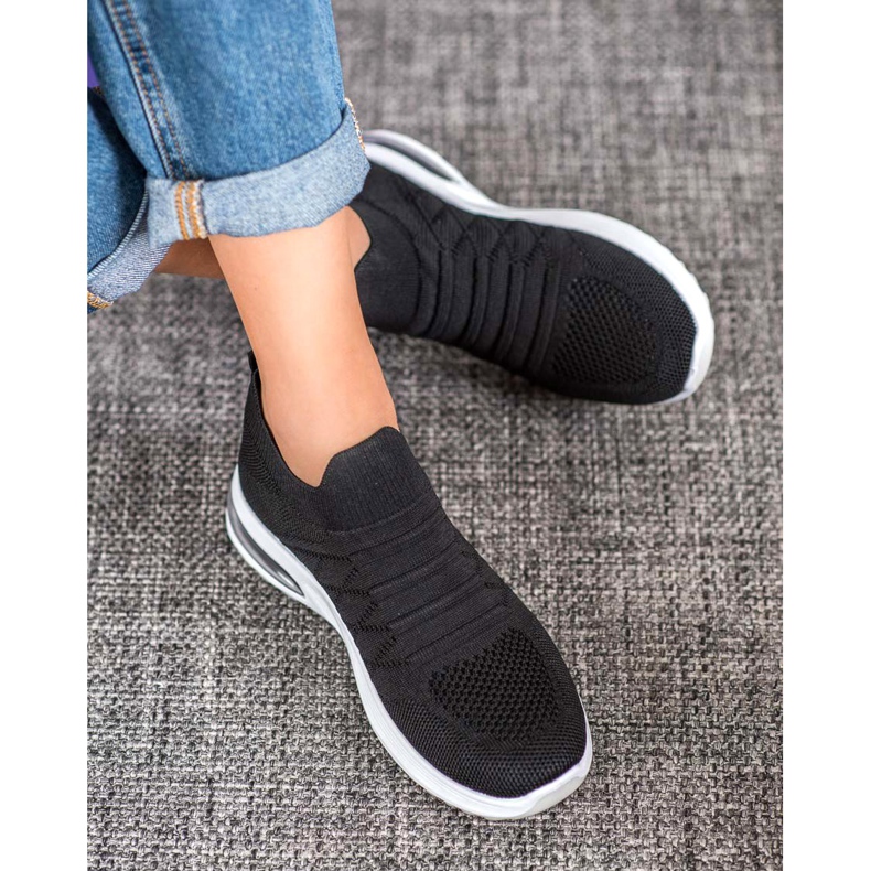 Diamantique Fekete csúszós cipő 1