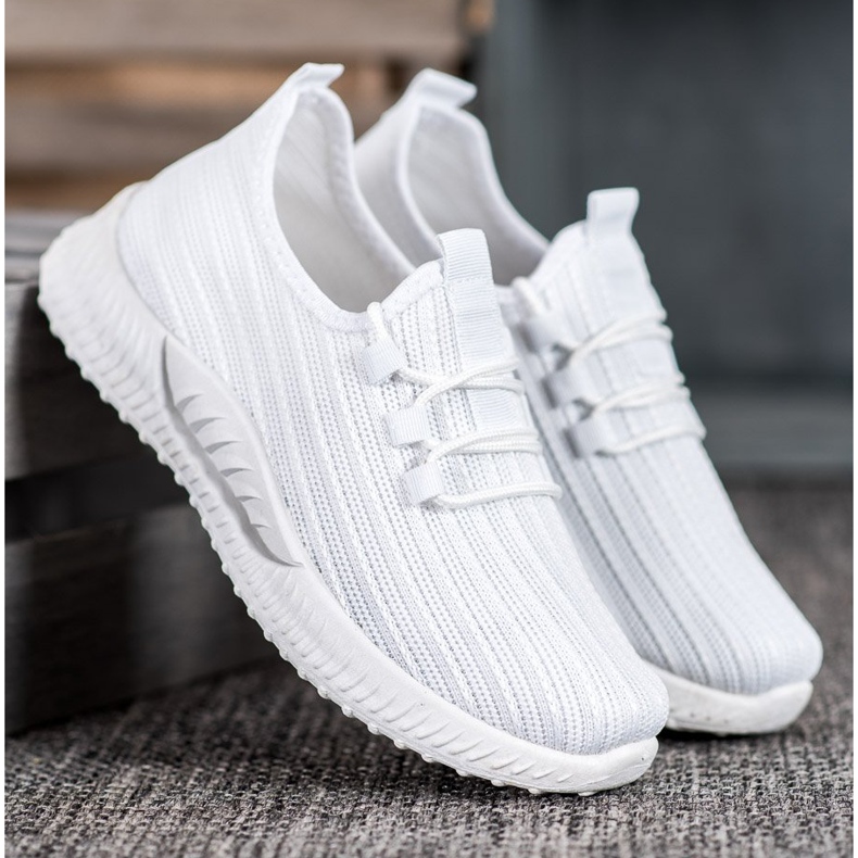 SHELOVET Textil sportcipő fehér 2