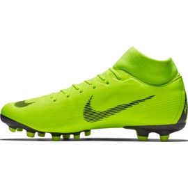 Nike Mercurial Superfly 6 Academy FG / MG M AH7362 701 futballcipő sötétkék zöld 1