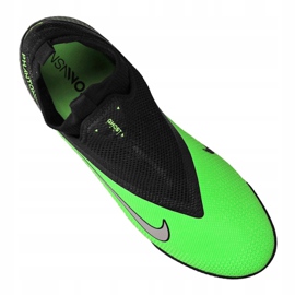 Nike React Phantom Vsn 2 Pro Df Tf M CD4174-036 futballcipő sokszínű zöld 3