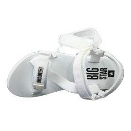 Textil szandál Big Star 274A351 fehér 4