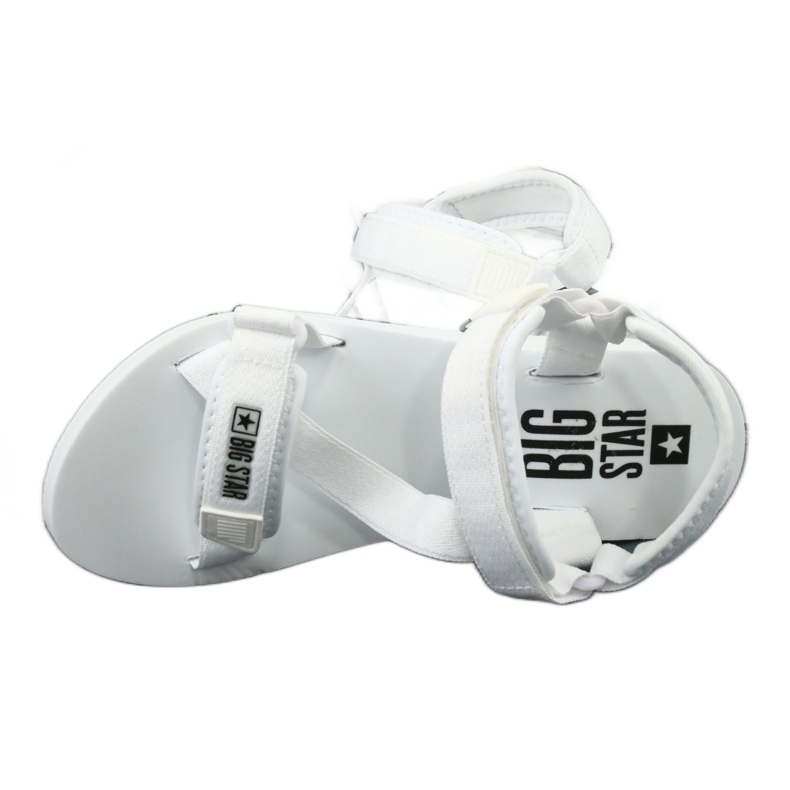 Textil szandál Big Star 274A351 fehér 4