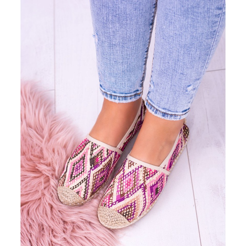 Lu Boo | Női lenvászon Bimbi espadrillák sokszínű 2