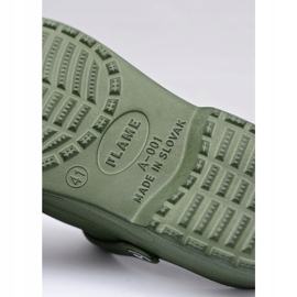 Férfi papucs szandál zöld 2