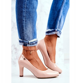 Női szivattyúk Sergio Leone Bézs-meztelen oszlopon laktoltak 2