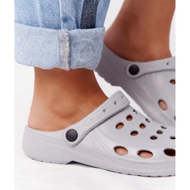 Flameshoes Női szürke hab Eva papucs 2