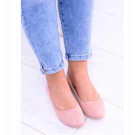 PS1 Rózsaszín női balerinák Suede Bueno 2 PS1 Rózsaszín női balerinák Suede Bueno 2