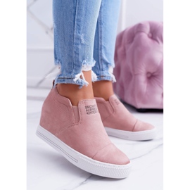 Női Snekers Cipők Lu Boo Slip-on Pink Kaori rózsaszín 2