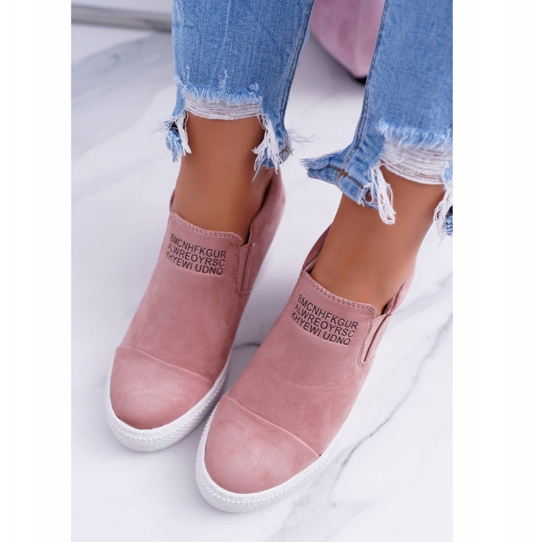Női Snekers Cipők Lu Boo Slip-on Pink Kaori rózsaszín 1