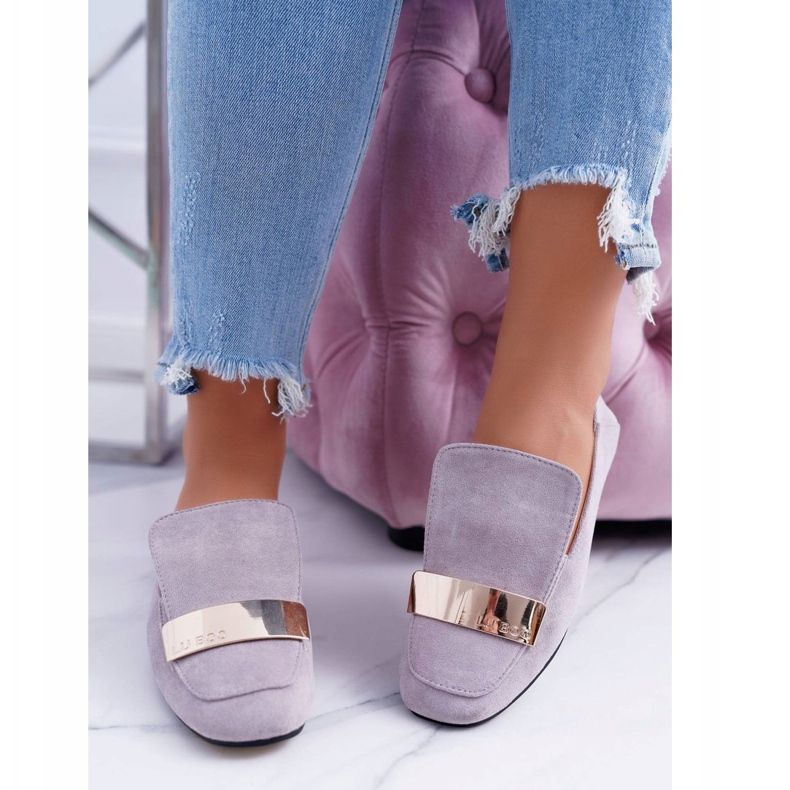 Női cipők szürke Tányérral Golden Lordsy Lu Boo Harlem 2