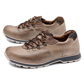 KOMODO Férfi Brogues Brown Outdoor Ivar barna 1