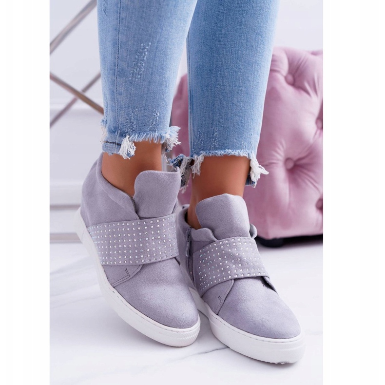 Női Cipők Szürke Lu Boo Flitter PinkSugar 2