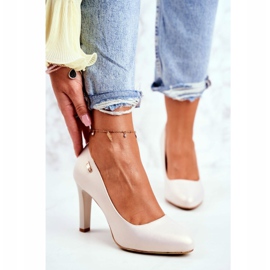 Szivattyúk Pearl Beige női oszlopon Sergio Leone Campbell bézs 1