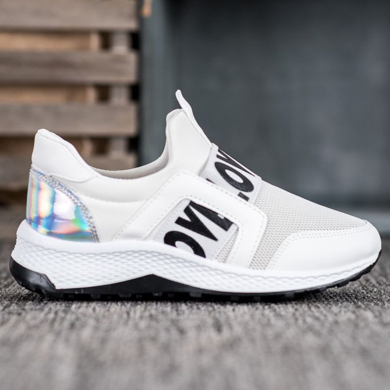 Seastar Slipons a szerelem platformon fehér 2