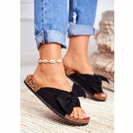 PS1 Női papucs parafa íjakon Wendy Black fekete 1