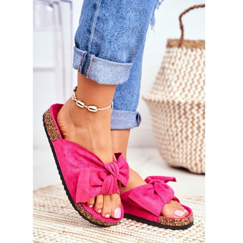 PS1 Női papucs parafa íjakon Wendy Fuchsia rózsaszín 2 PS1 Női papucs parafa íjakon Wendy Fuchsia rózsaszín 2