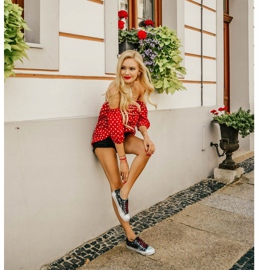 Big Star fekete ezüstözött cipők BB274013 1