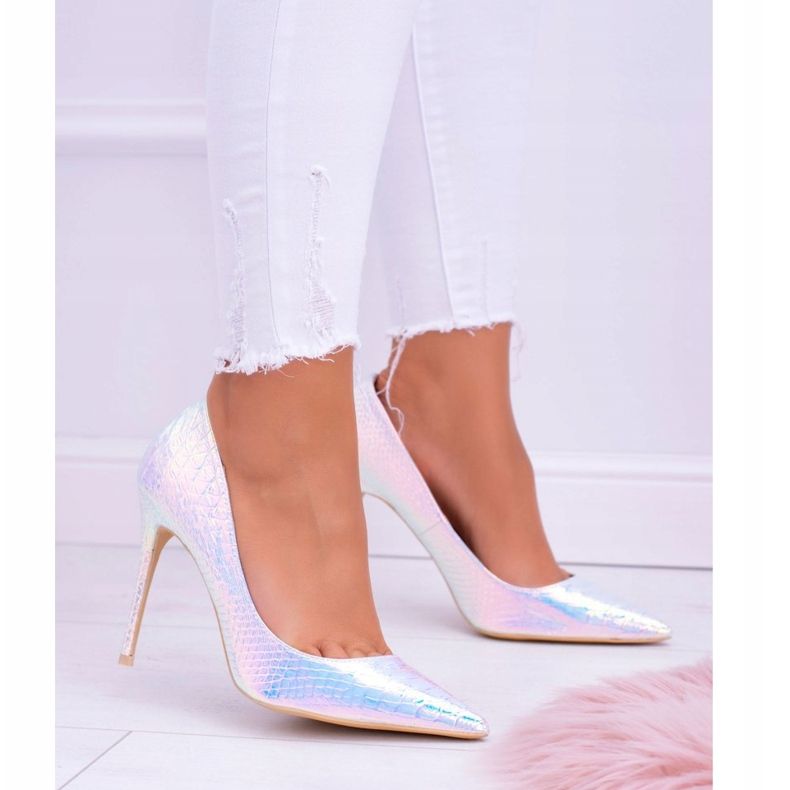 Női magassarkú Lu Boo Spitz Pink Gasoline Glam sokszínű 2