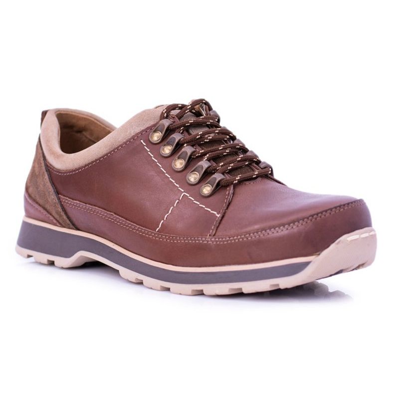 KOMODO Férfi Brogues Brown Outdoor Ivar barna 1