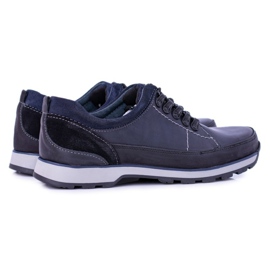KOMODO Férfi Brogues Navy Blue Outdoor Ivar2 sötétkék 1