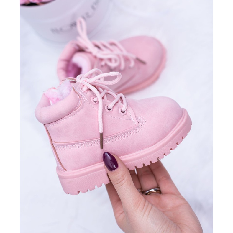FRROCK Gyermek szigetelt csapdázó csizma por Pink Dexter rózsaszín 2 FRROCK Gyermek szigetelt csapdázó csizma por Pink Dexter rózsaszín 2
