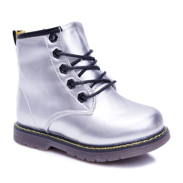 Gyermekcsizma Fur Trappers Silver Debi szürke 1