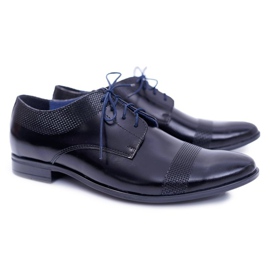 Bednarek Polish Shoes Férfi Brogues Bednarek Elegáns bőr fekete maestro 1