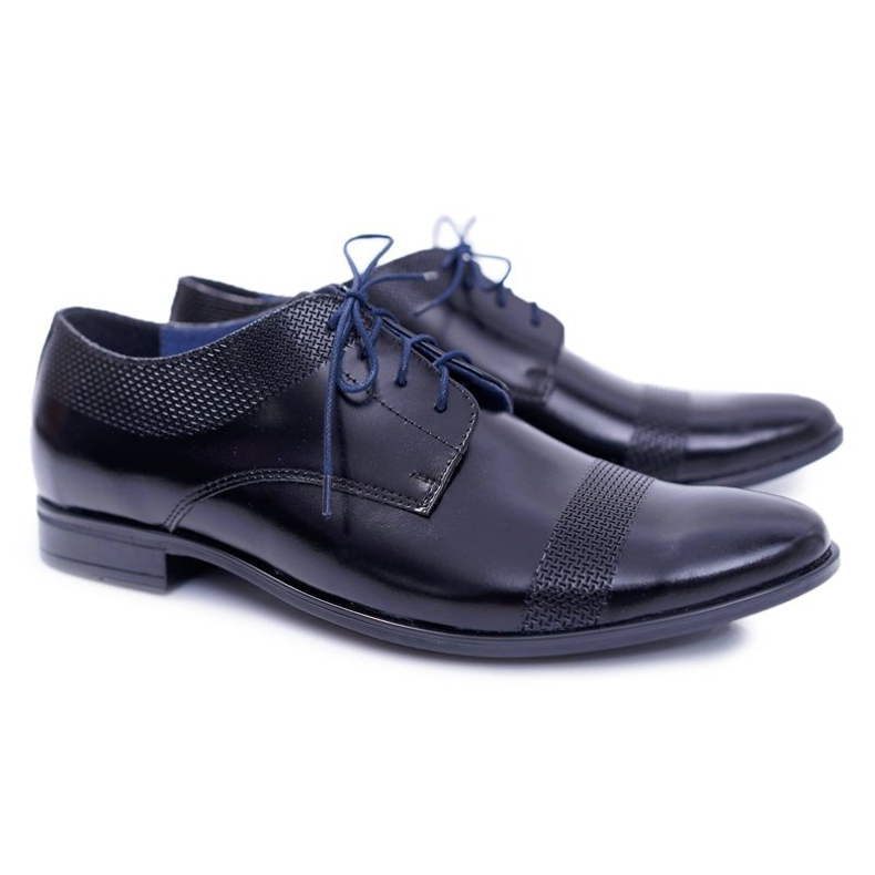 Bednarek Polish Shoes Férfi Brogues Bednarek Elegáns bőr fekete maestro 1